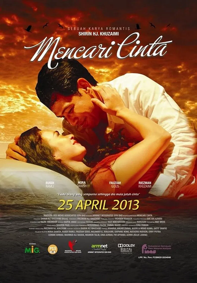 Mencari Cinta poster background