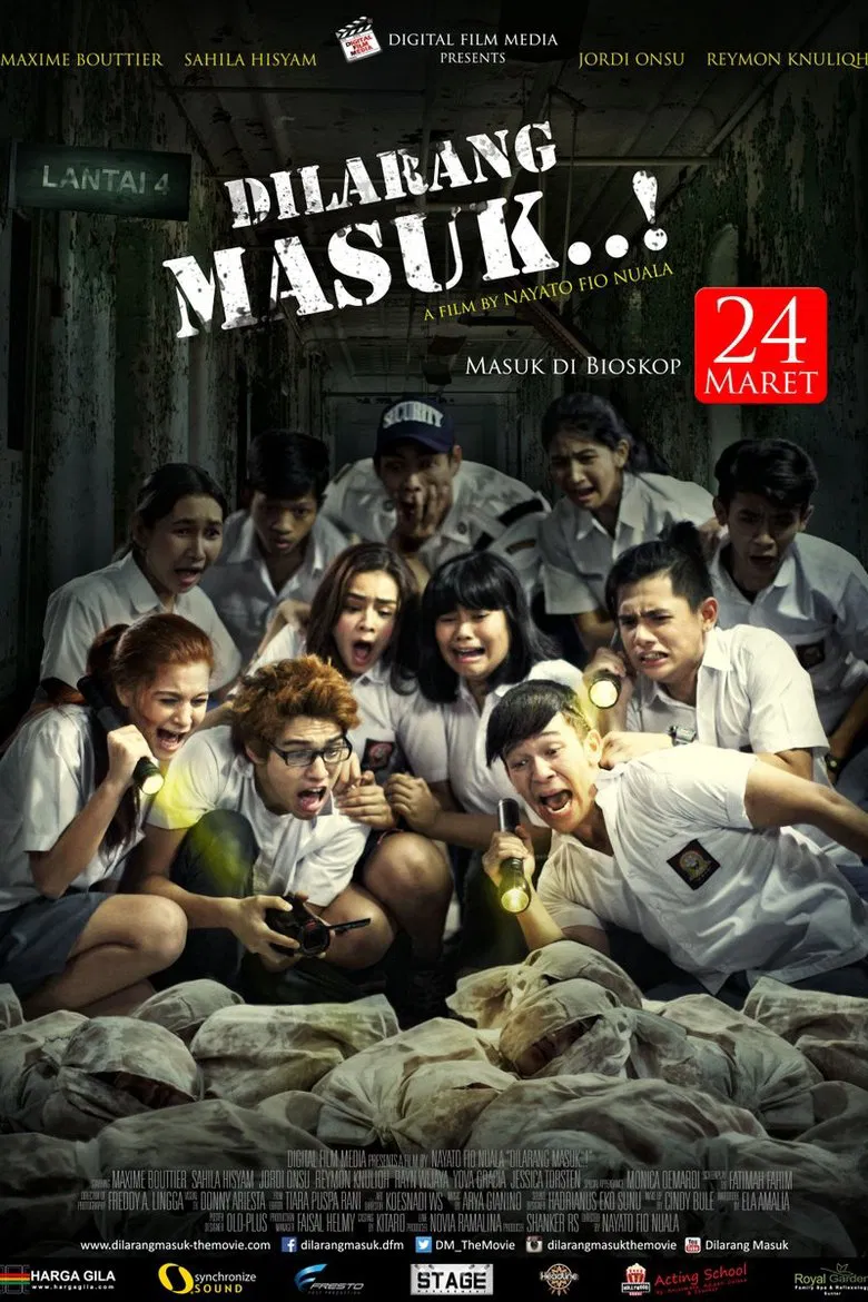 No Entry poster background