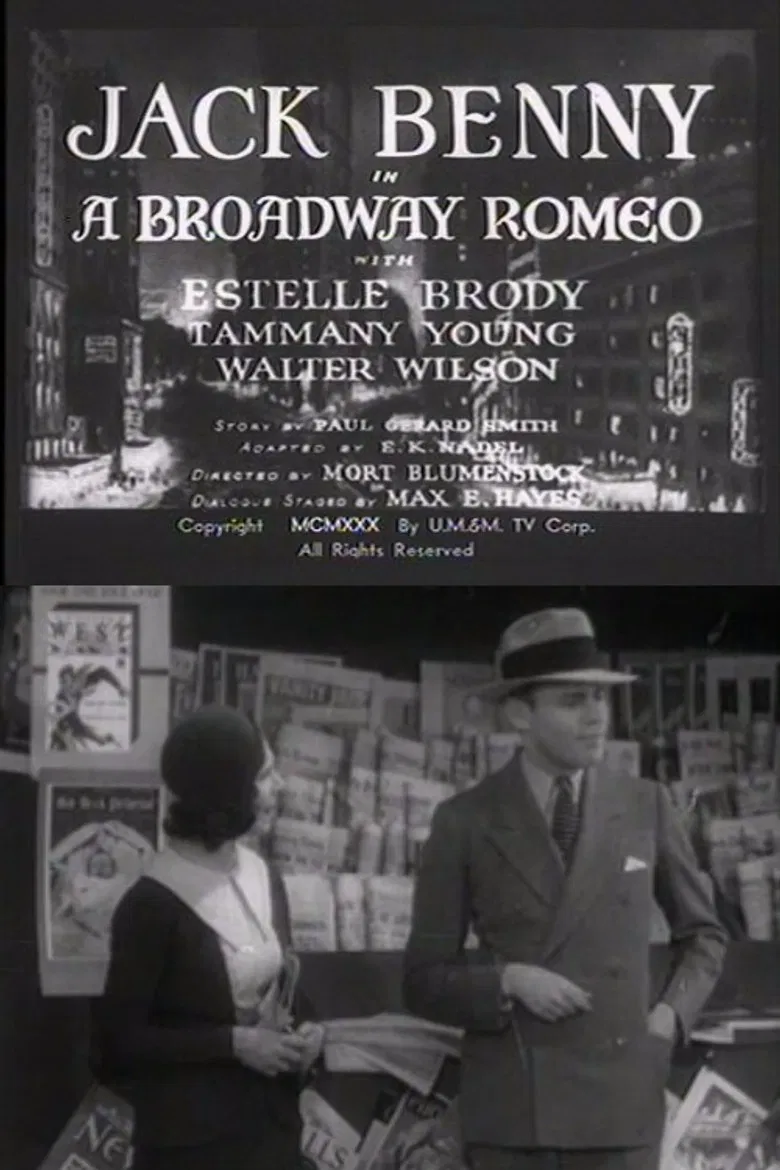 A Broadway Romeo poster background