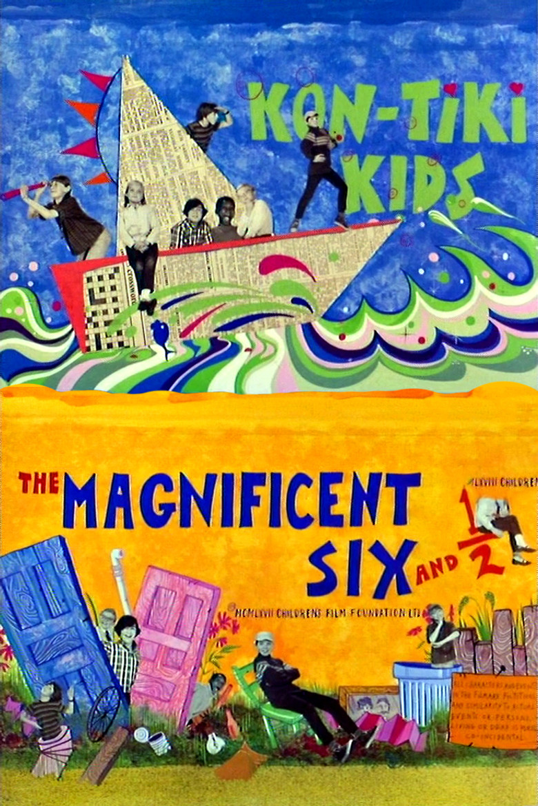 The Magnificent Six and ½: Kontiki Kids poster background