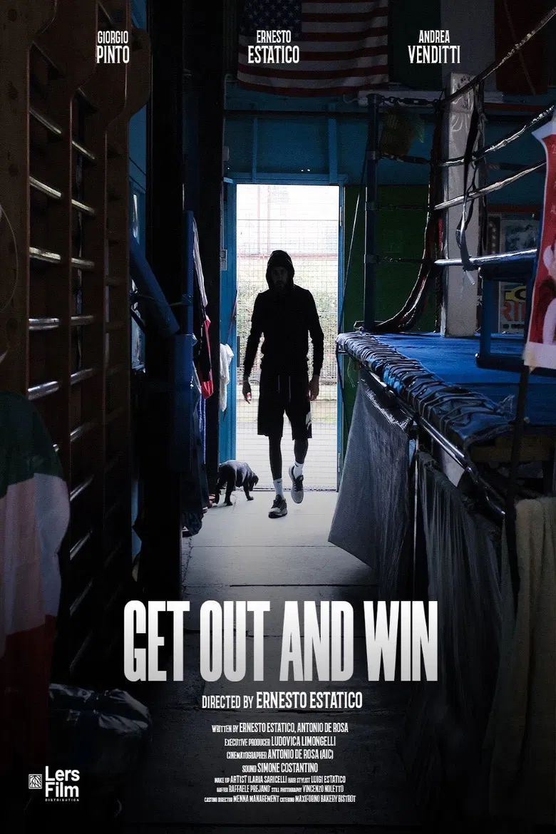 Get out and win poster background
