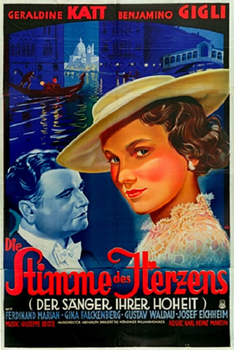 The Voice of the Heart poster background