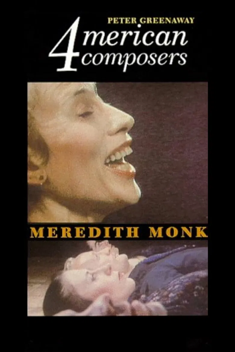 Four American Composers: Meredith Monk poster background