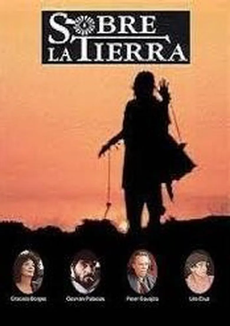 Sobre la tierra poster background