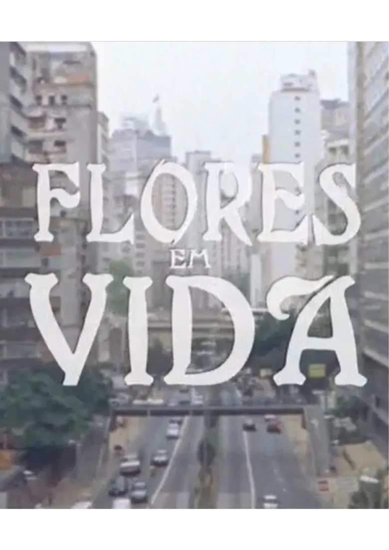 Flores em Vida poster background