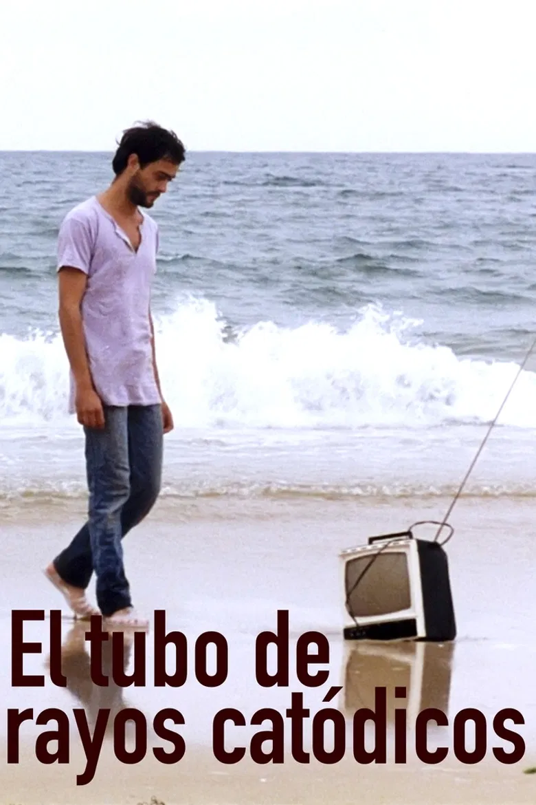 El tubo de rayos catódicos poster background