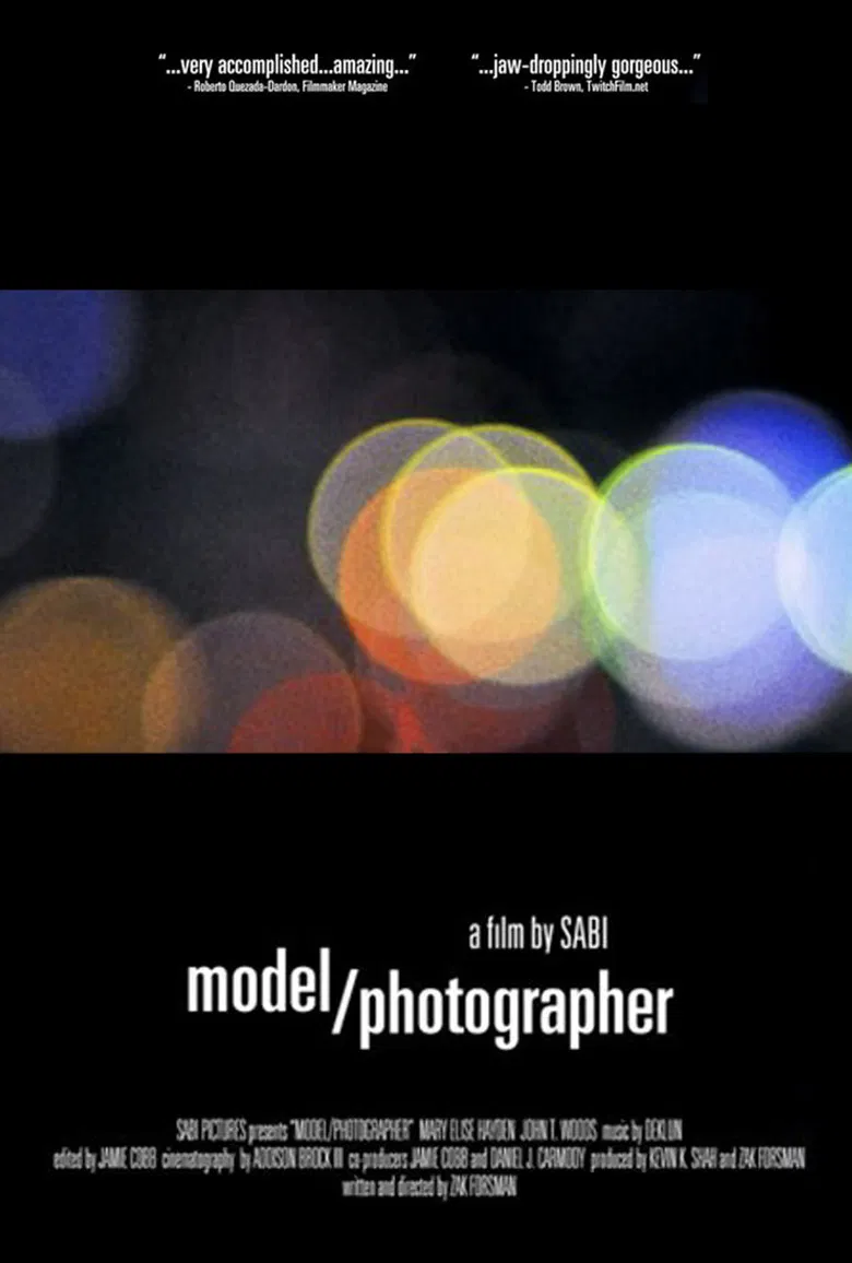 Model/Photographer poster background