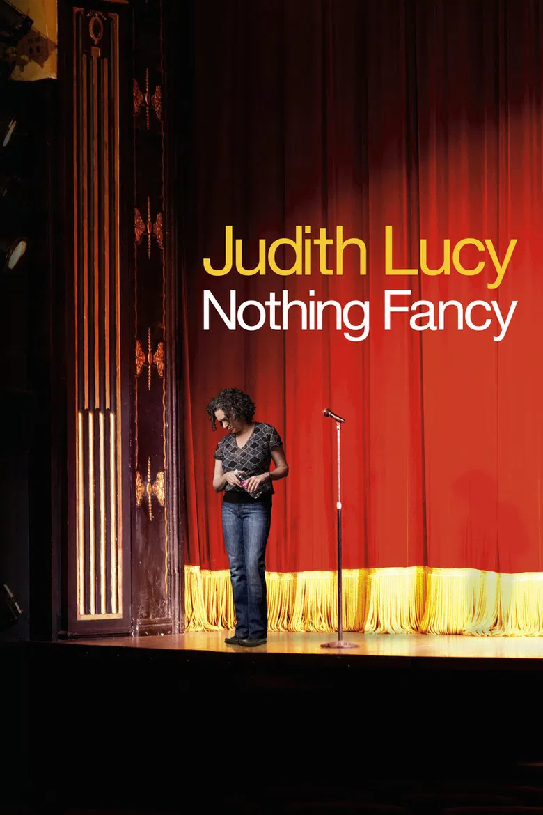 Judith Lucy: Nothing Fancy poster background