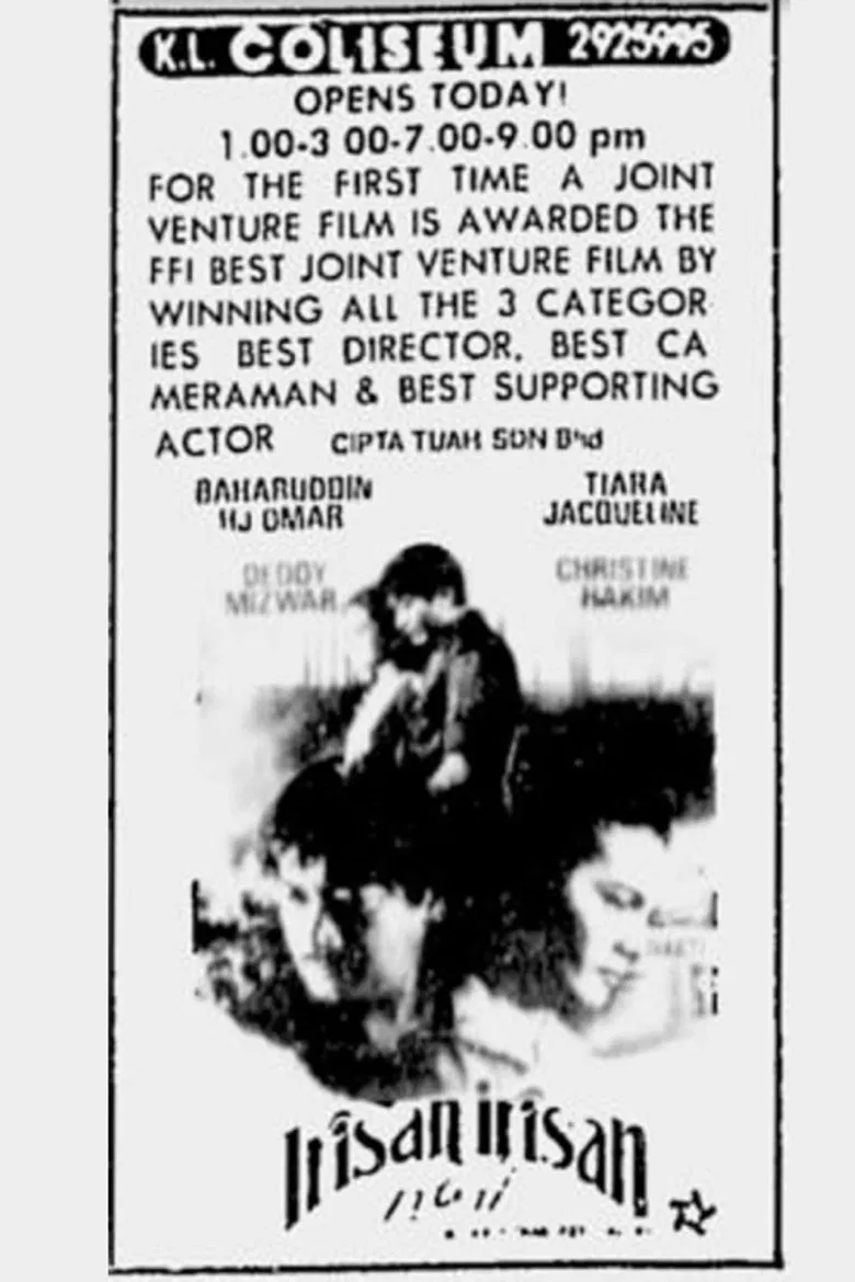 Irisan-irisan Hati poster background