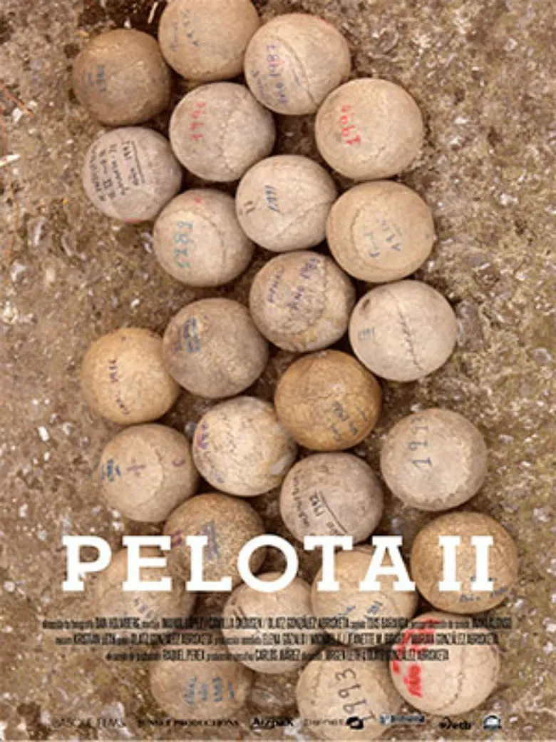 Pelota II poster background
