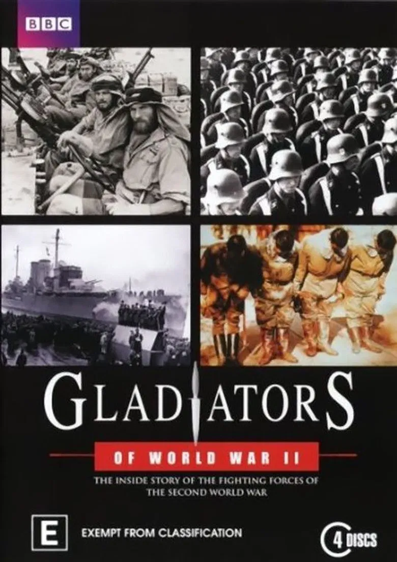 Gladiators of World War II poster background