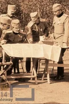 His Royal Highness Crown Prince Alexander, Commandant of the I Army at Black Peak poster background