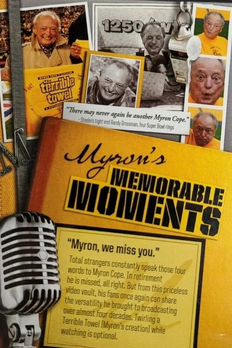 Myron's Memorable Moments poster background
