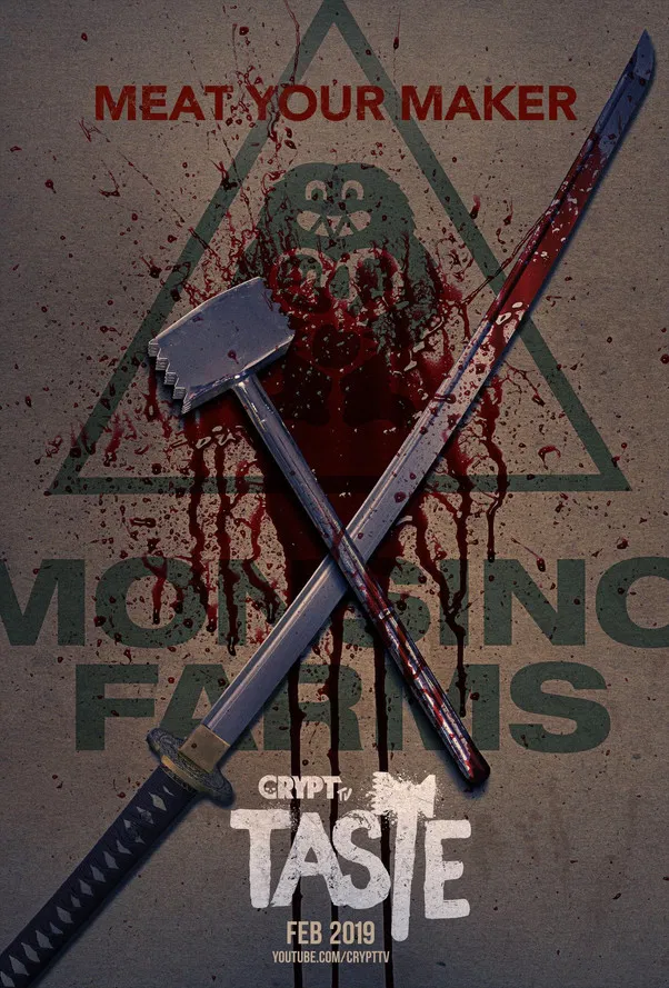 Taste poster background