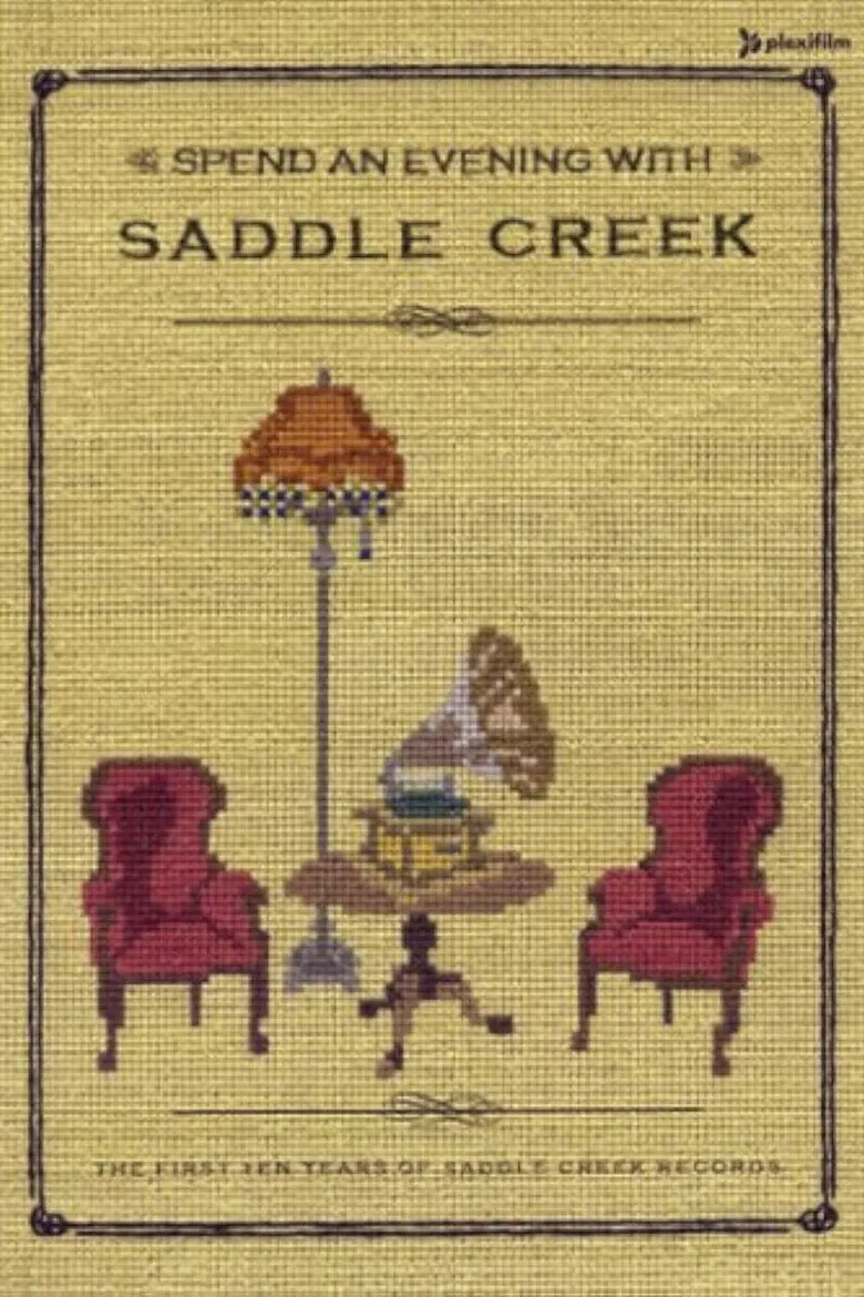 Spend an Evening with Saddle Creek poster background