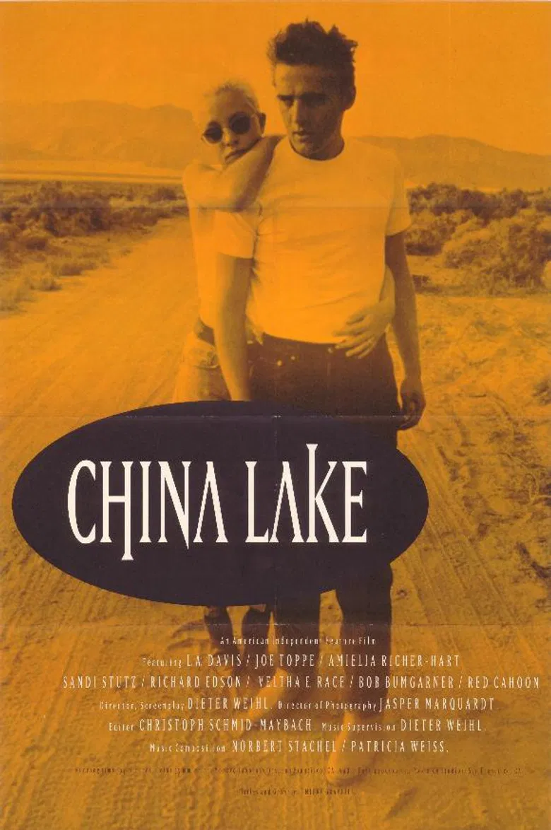 China Lake poster background