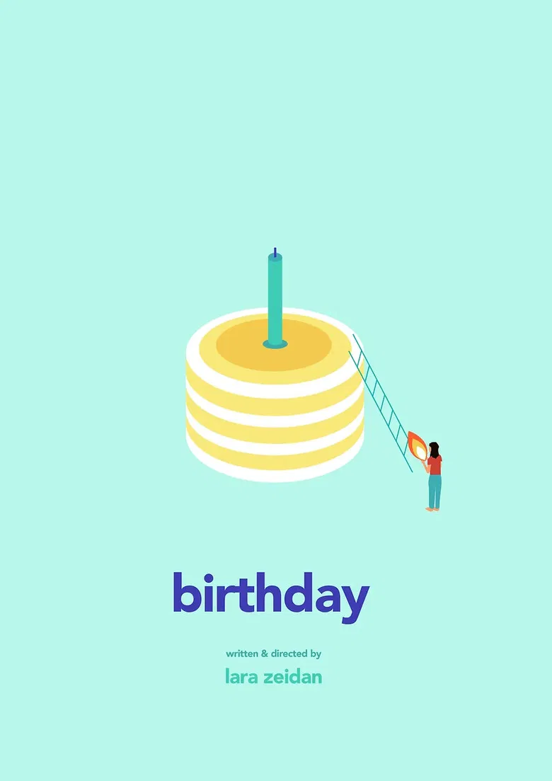 Birthday poster background