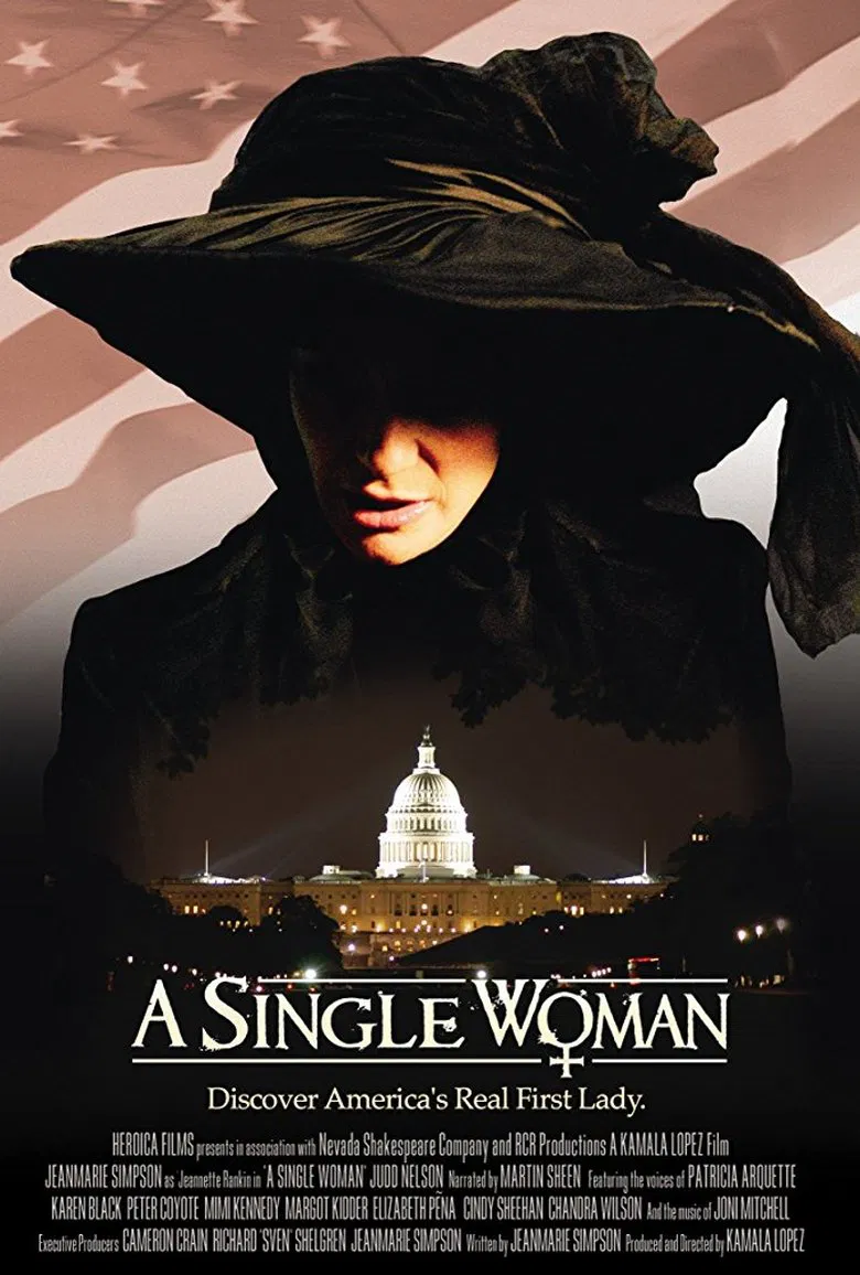 A Single Woman poster background