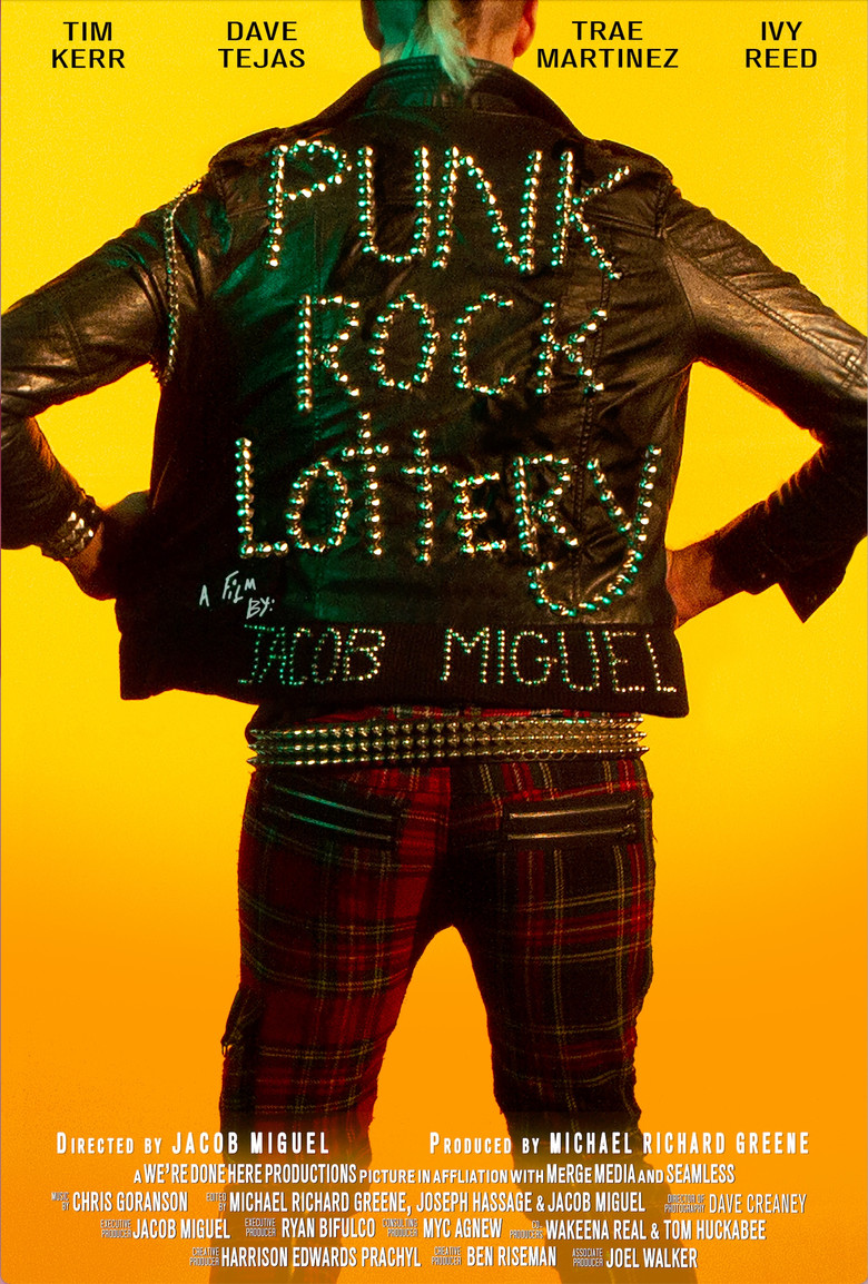 Punk Rock Lottery poster background