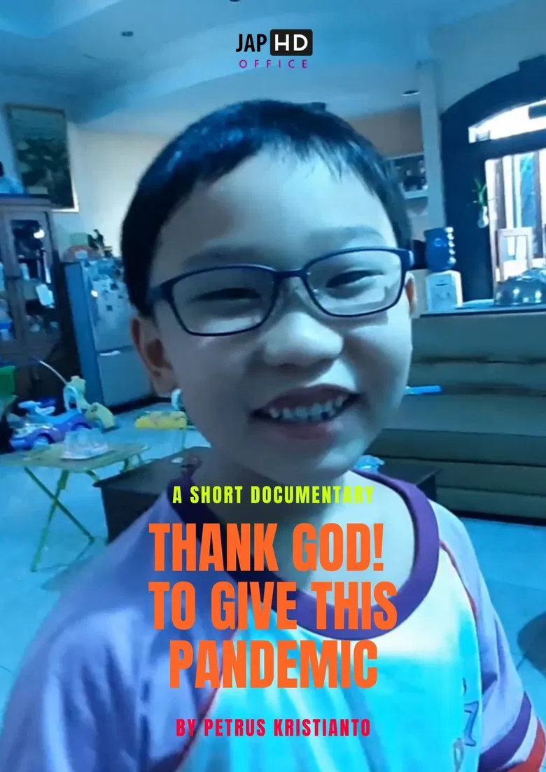 Thank GOD! to give this pandemic poster background