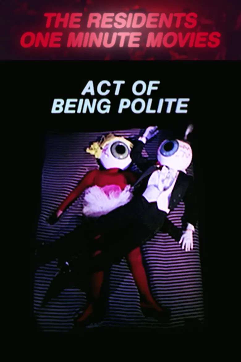 Act of Being Polite poster background