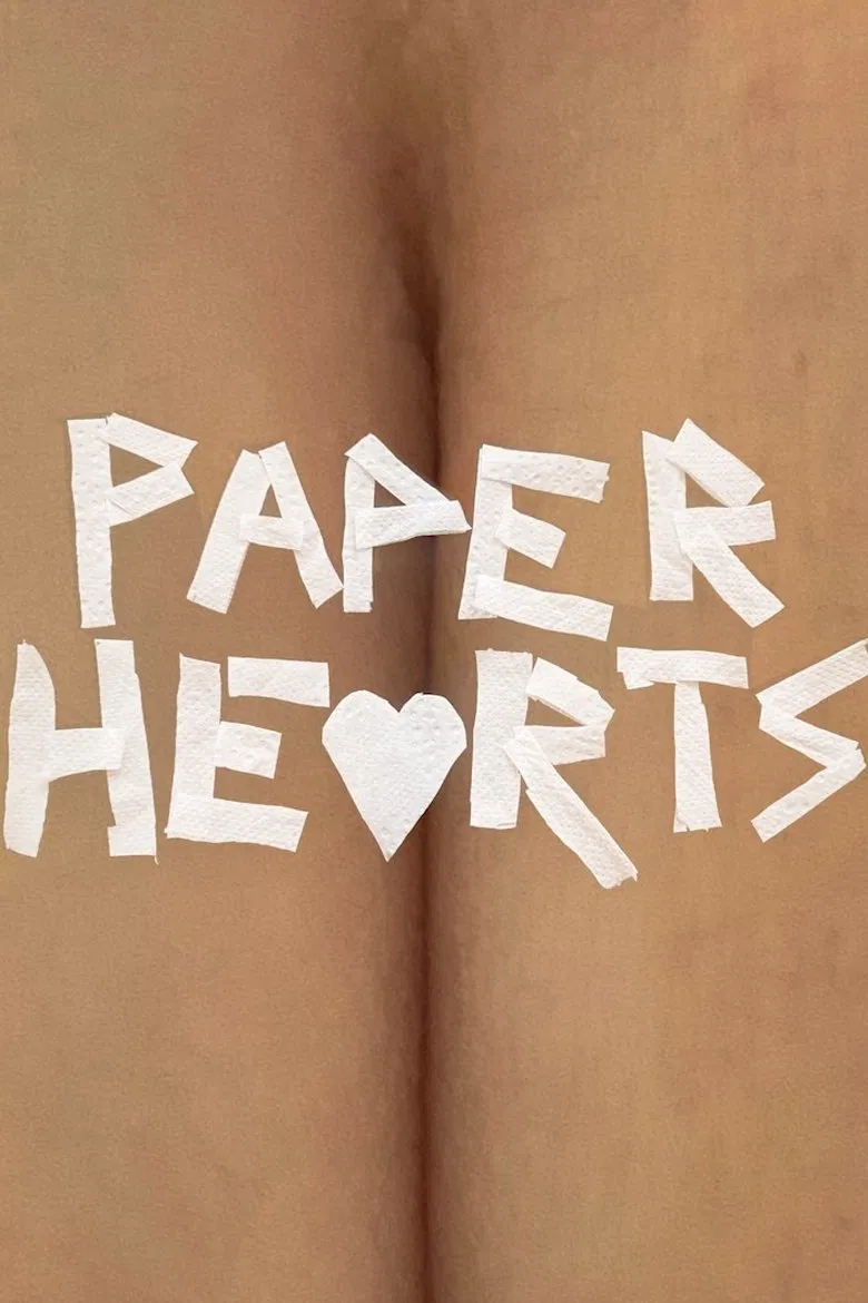 Paper Hearts poster background