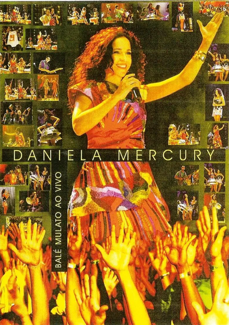 Daniela Mercury ‎– Balé Mulato Ao Vivo poster background