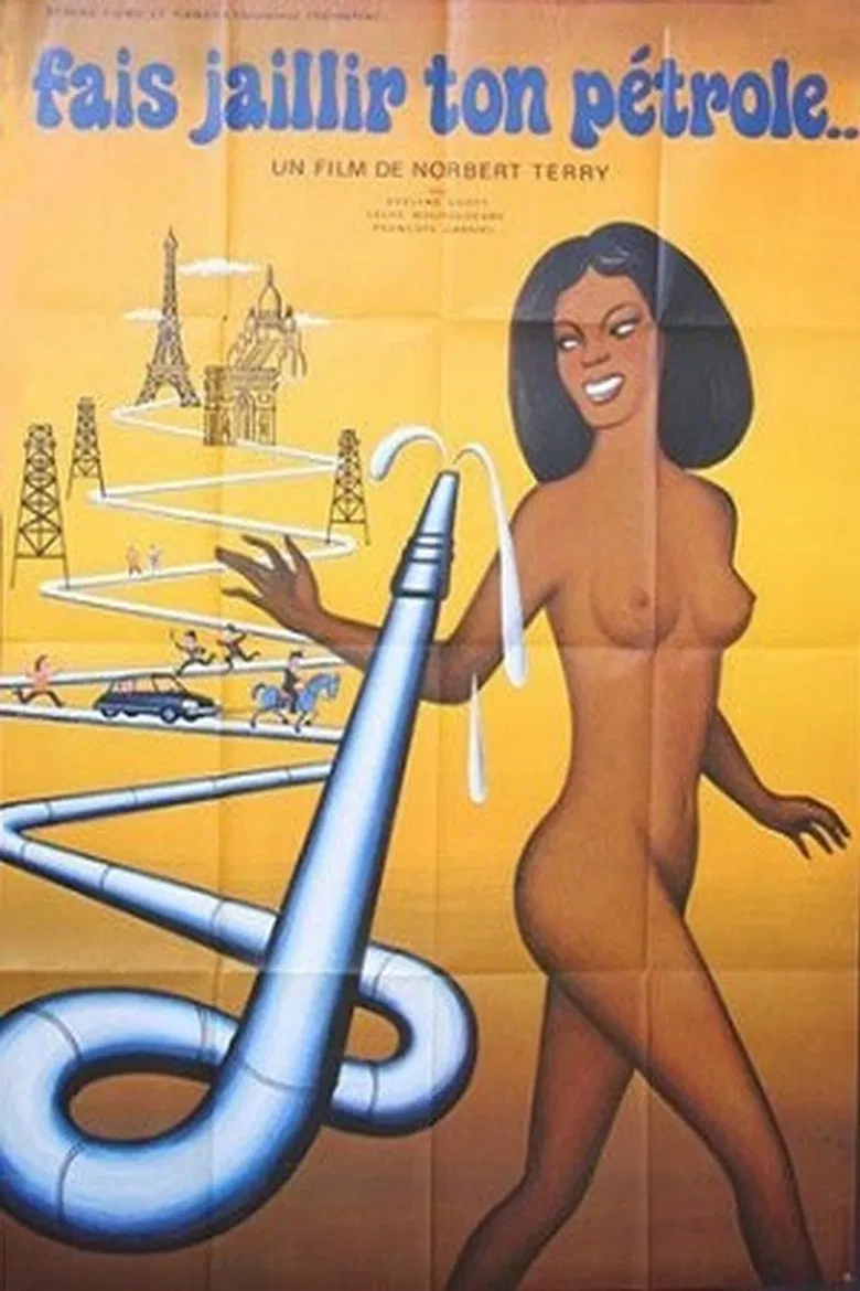 Get Crude in the Desert and the Oil Gush Forth poster background