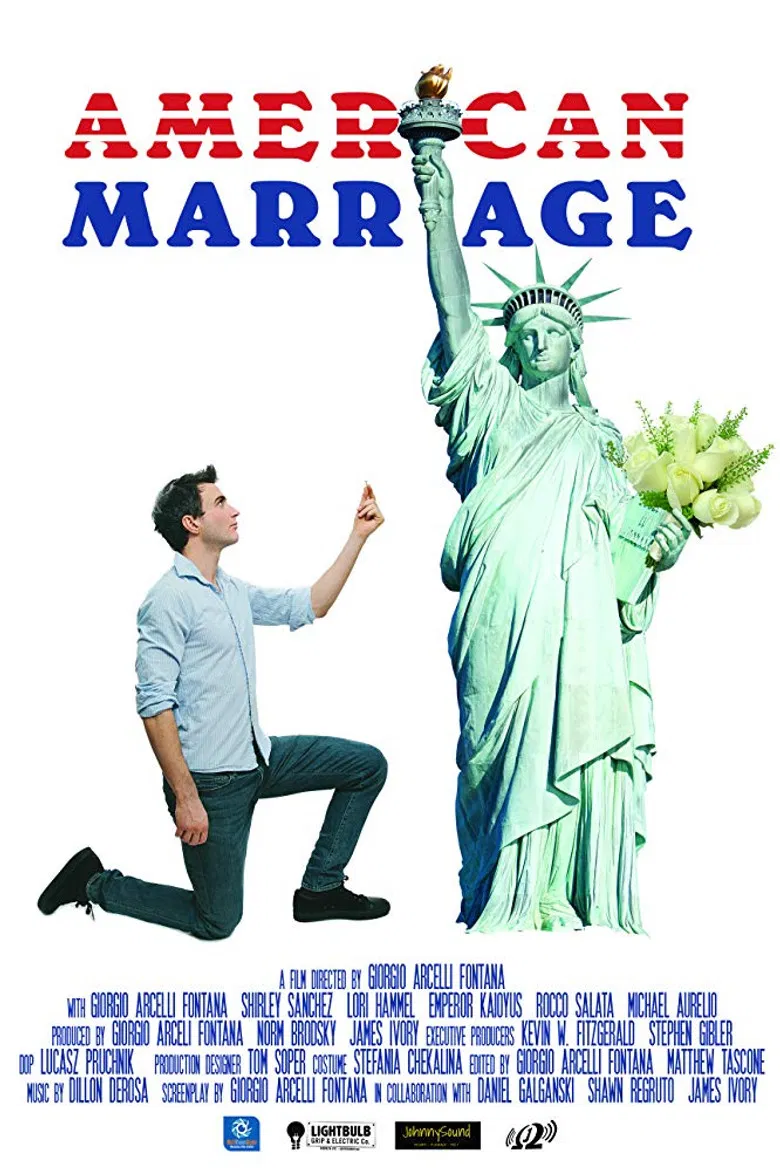 American Marriage poster background