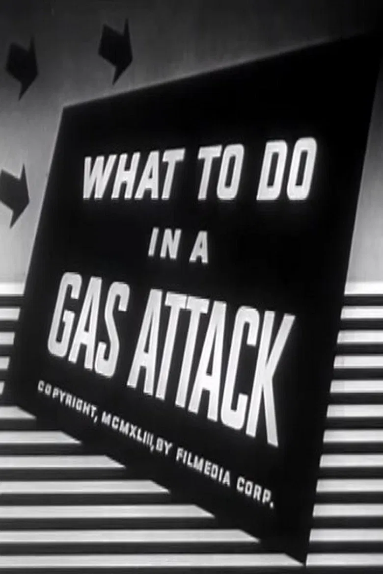 What to Do in a Gas Attack poster background