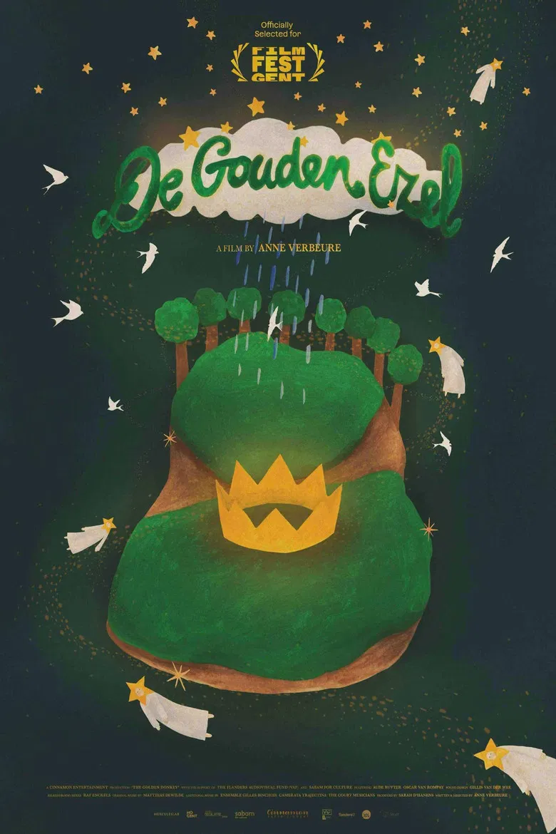 The Golden Donkey poster background