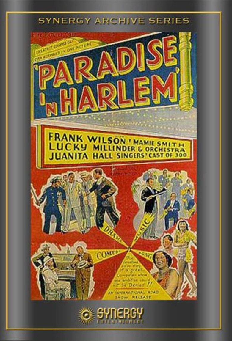 Paradise in Harlem poster background