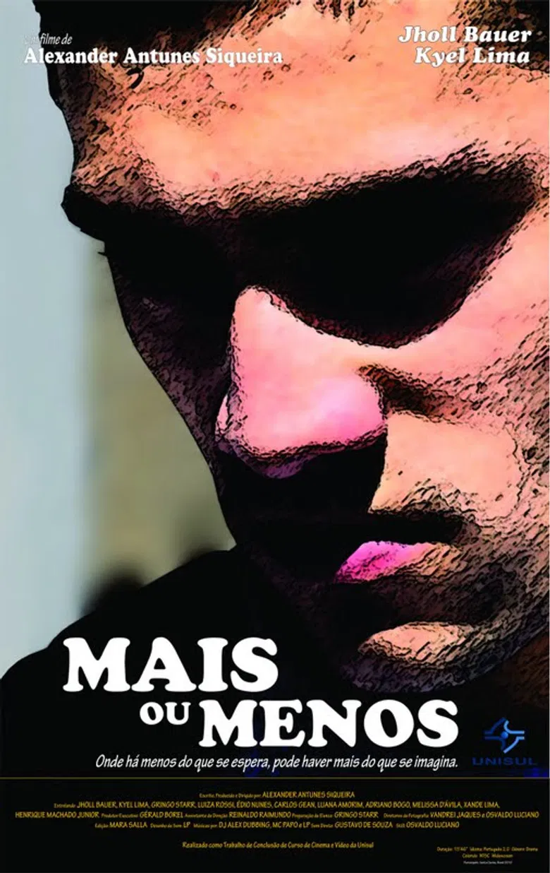 More or Less poster background