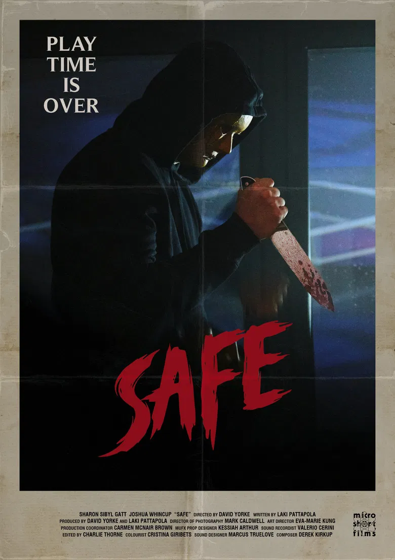 Safe poster background