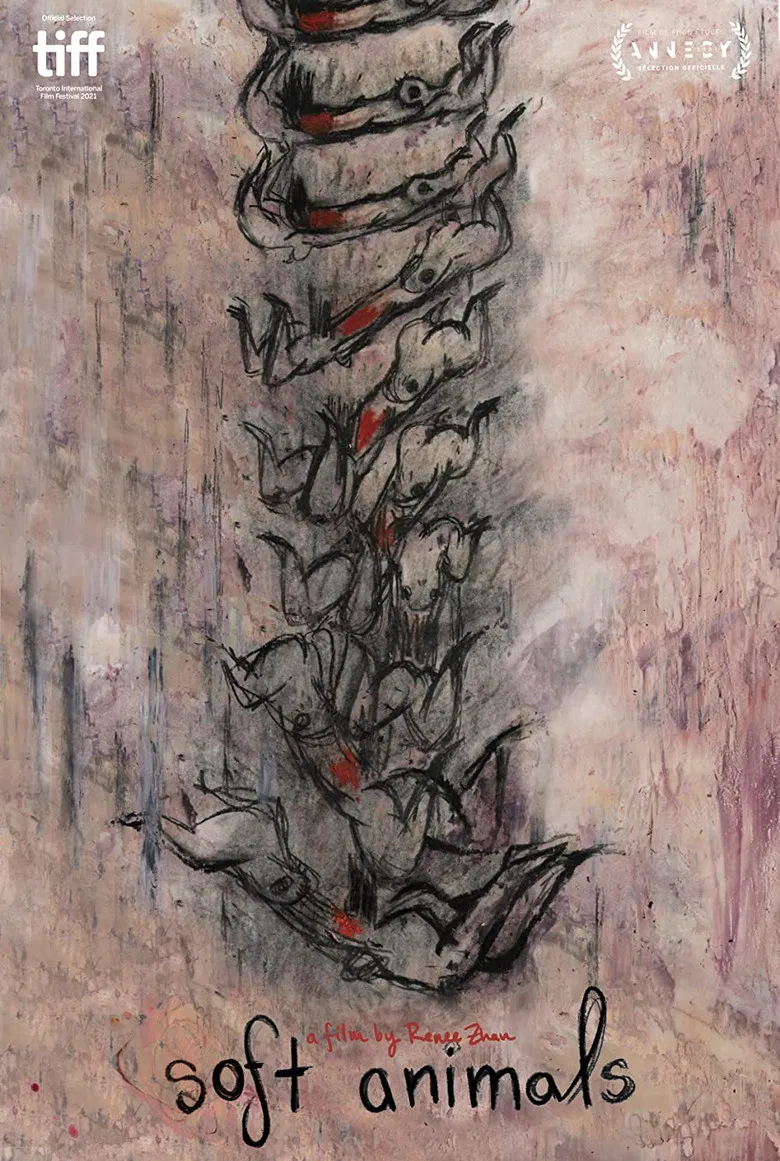 Soft Animals poster background