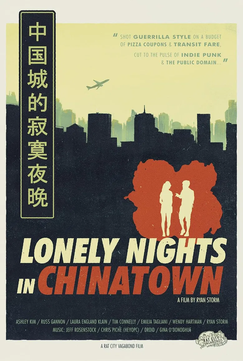 Lonely Nights in Chinatown poster background