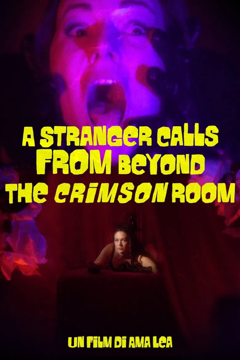 A Stranger Calls from Beyond the Crimson Room poster background