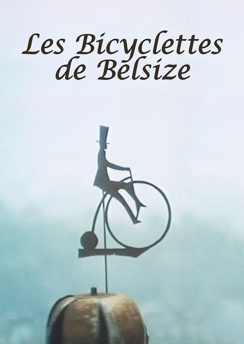 Les Bicyclettes de Belsize poster background