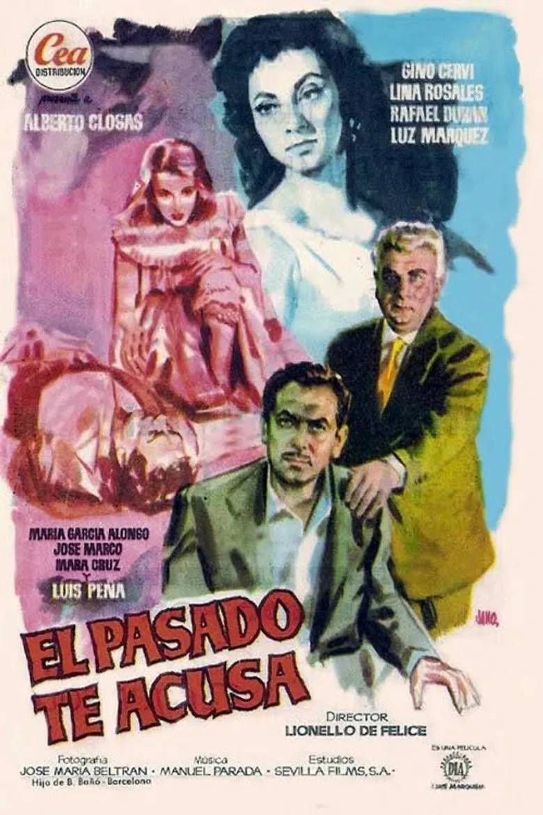 El pasado te acusa poster background