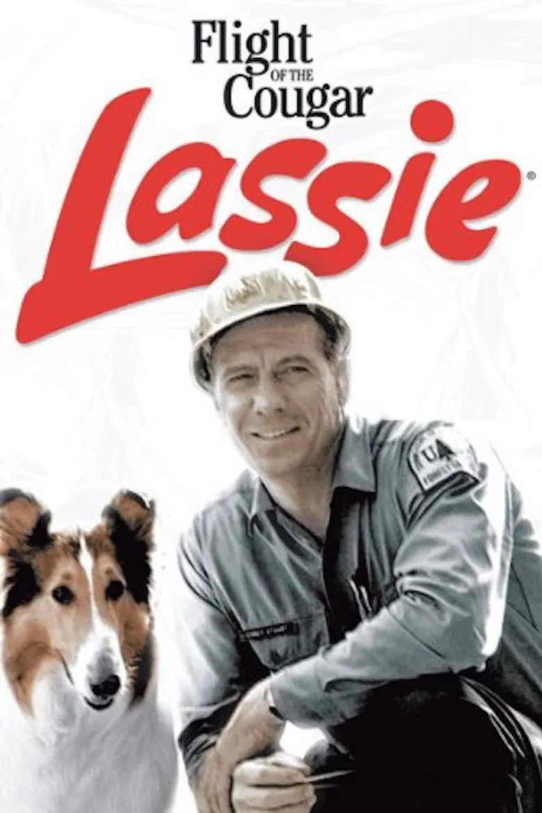 Lassie and the Flight of the Cougar poster background