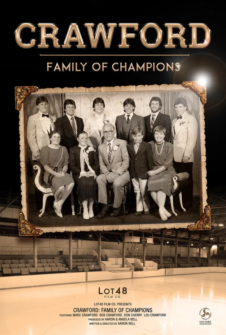 Crawford: Family of Champions poster background