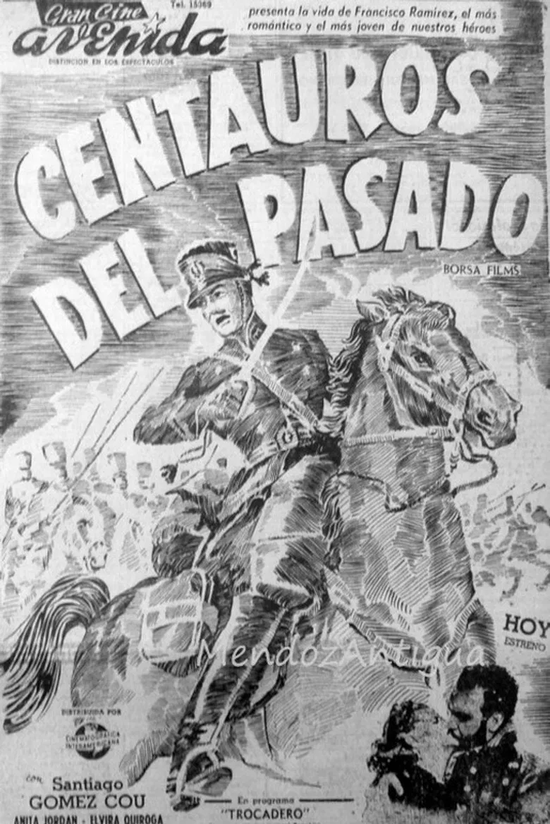 Centauros del pasado poster background