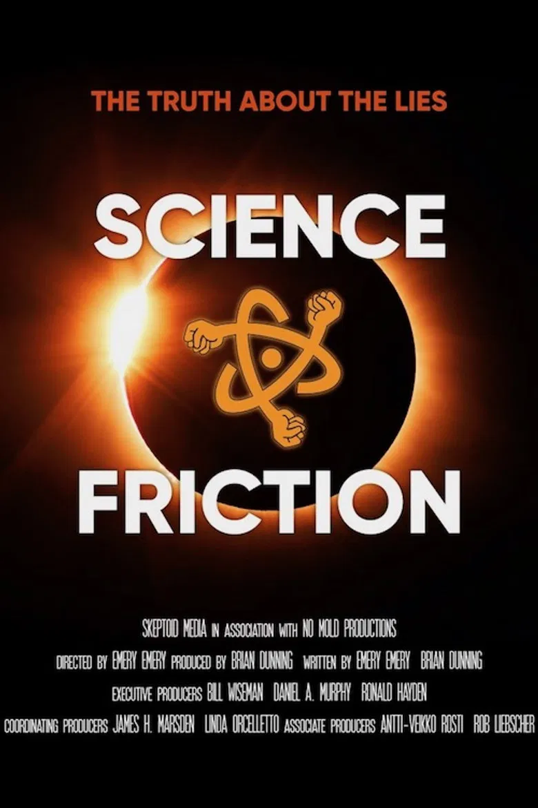 Science Friction poster background