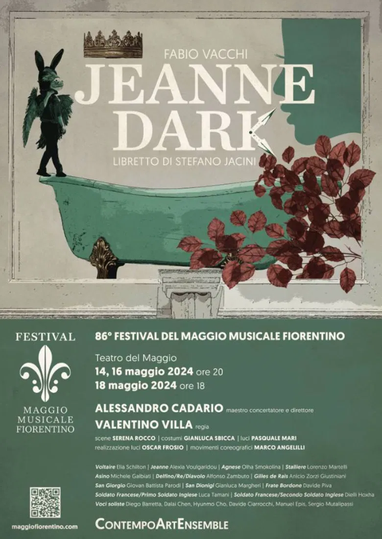 Jeanne Dark poster background