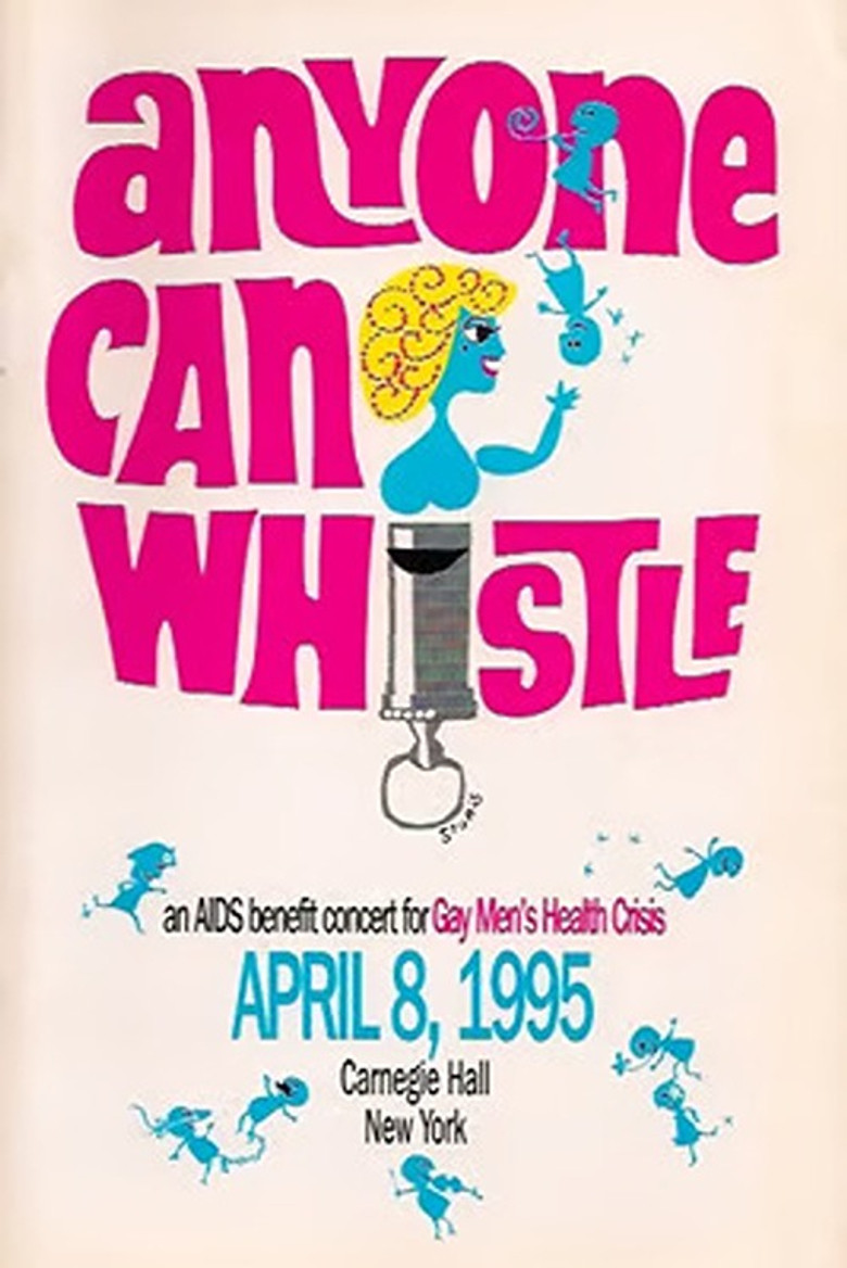 Anyone Can Whistle: Live at Carnegie Hall poster background