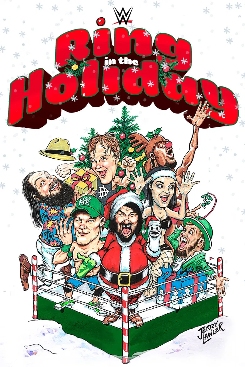 WWE: Ring in the Holiday poster background