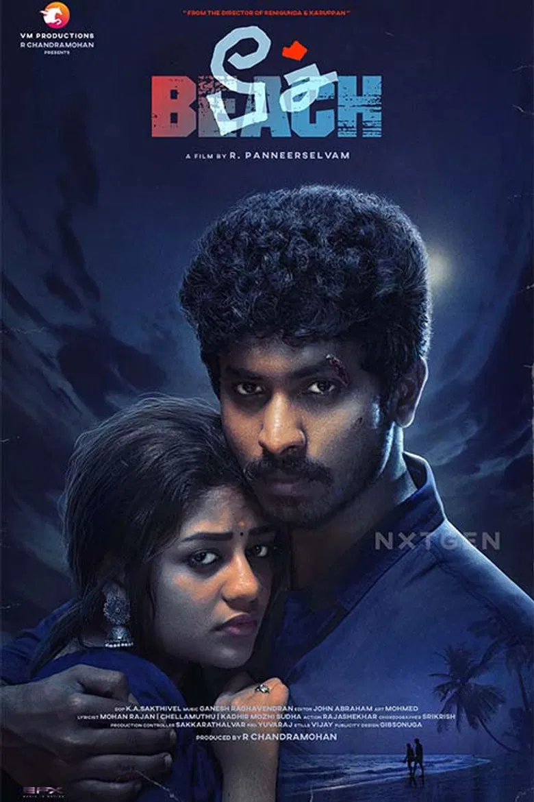 Beach poster background