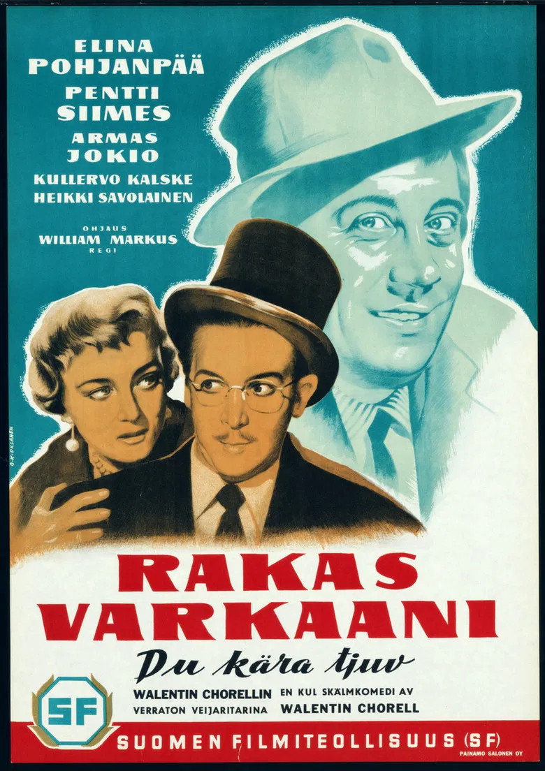 Rakas varkaani poster background