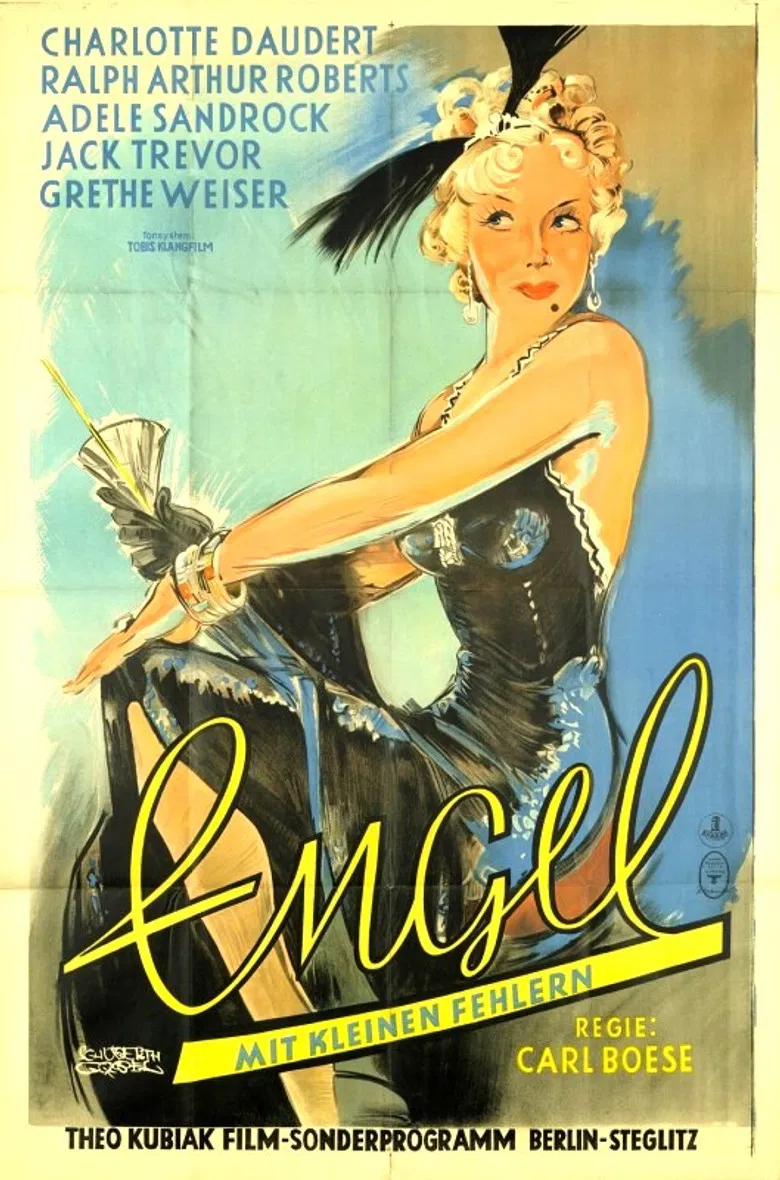 Engel mit kleinen Fehlern poster background