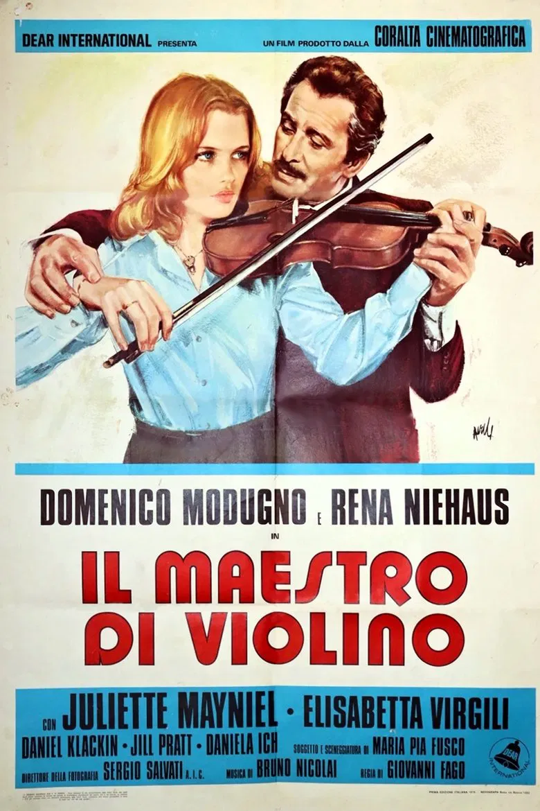Il maestro di violino poster background